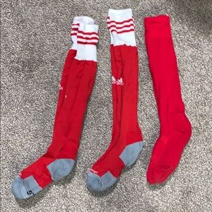 Soccer socks! 3 pairs!